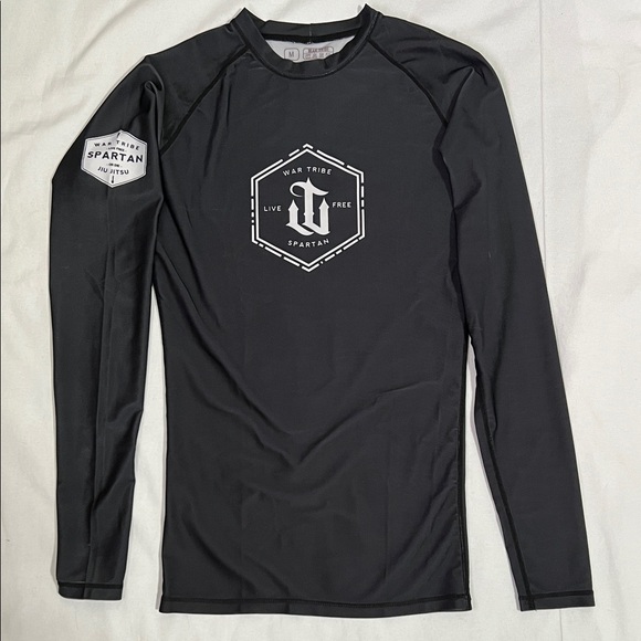 War Tribe Other - War Tribe Black Long-Sleeve Rash Guard